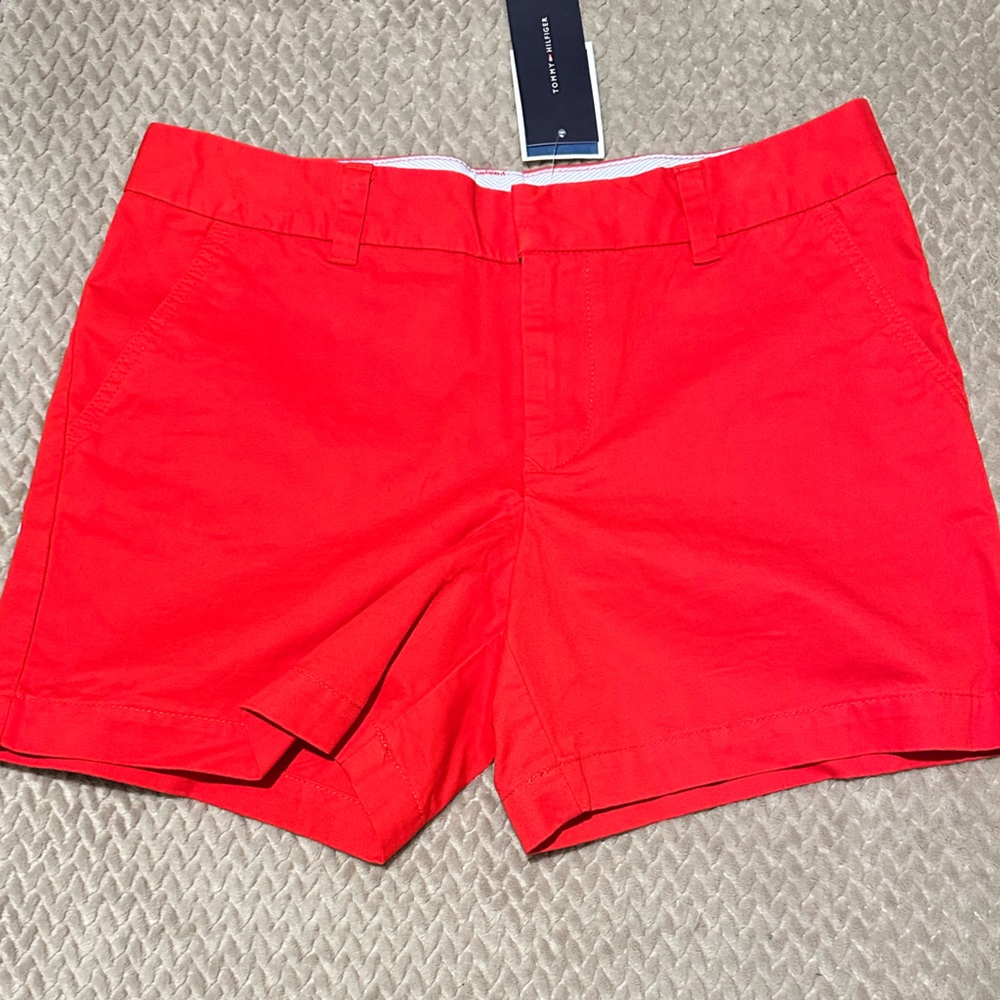 TOMMY HILFIGER Red  Shorts